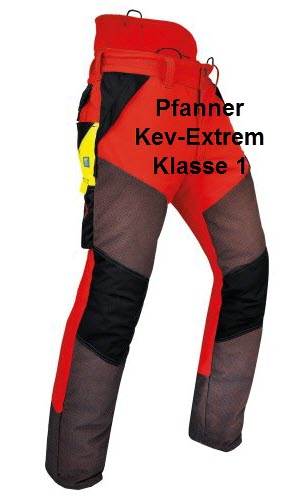 Pfanner Schnittschutzhose Kev-Extrem Klasse 1
